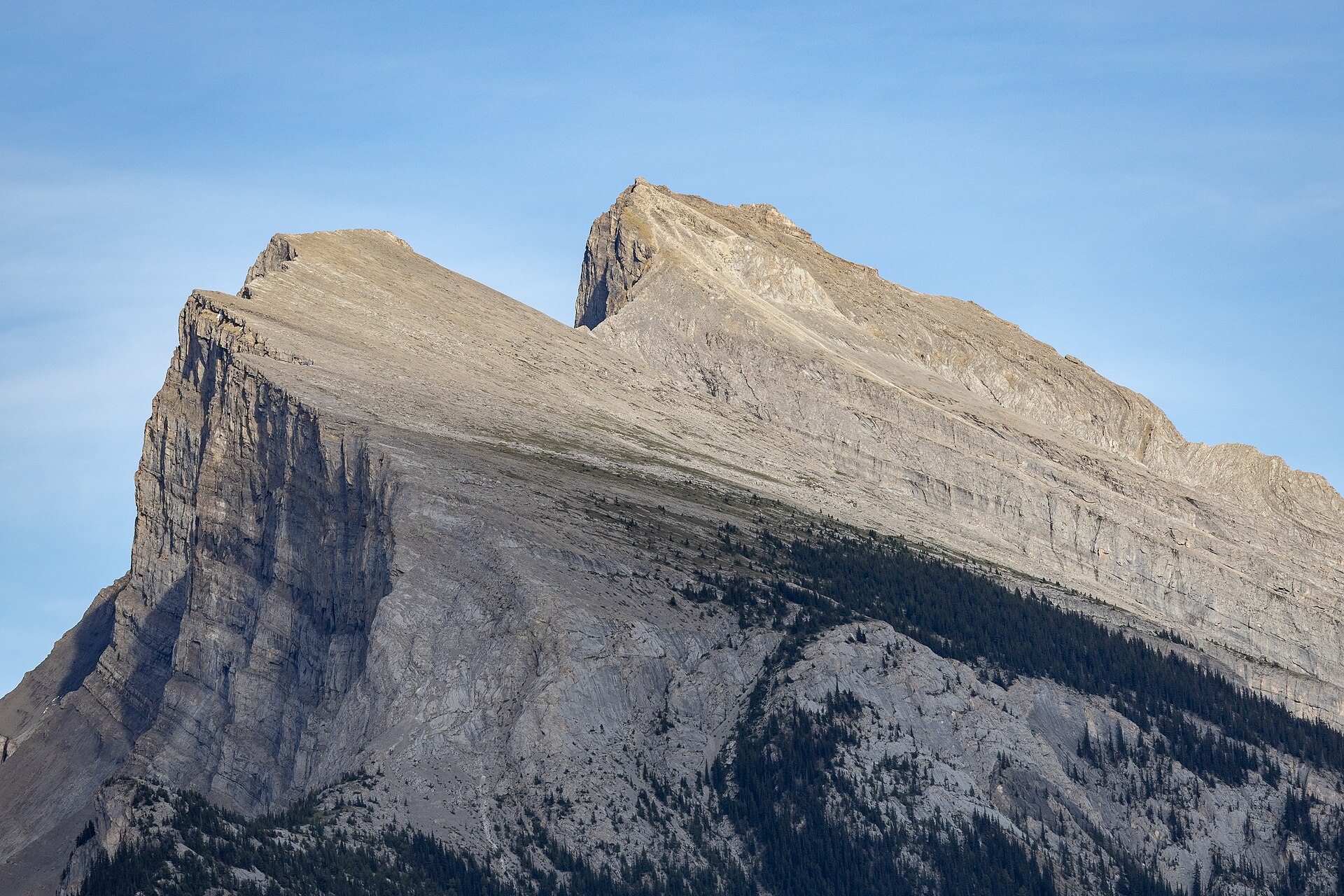 Mount Rundle from Vermilion Lakes